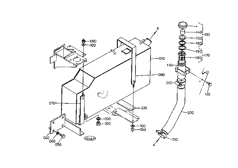 Fuel Tank Lh With Cab