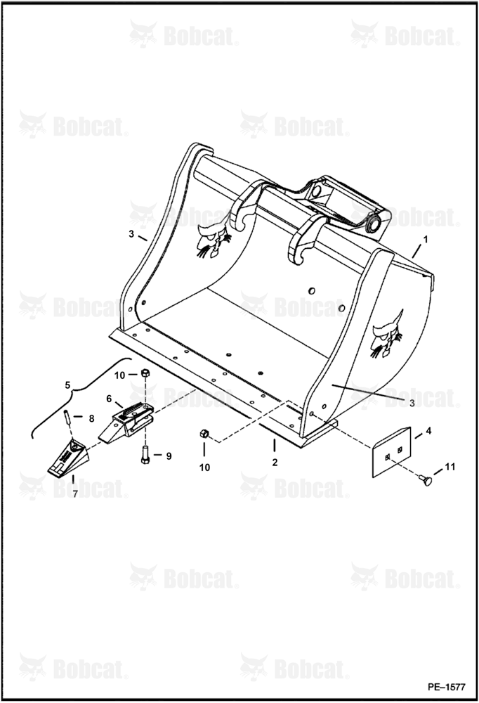 X-CHANGE Mounted Buckets (Cast)