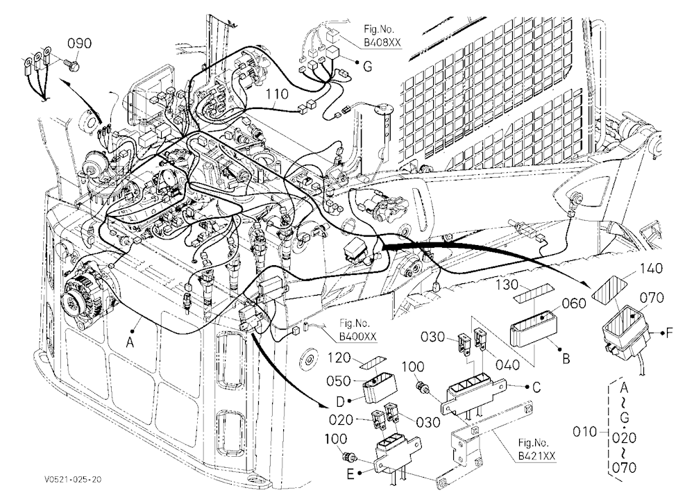 Wire Harness (Engine) [Hydraulic Hitch]