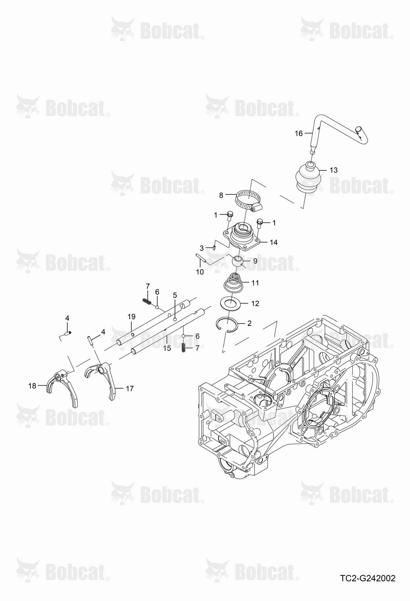 Main Shift Fork Group