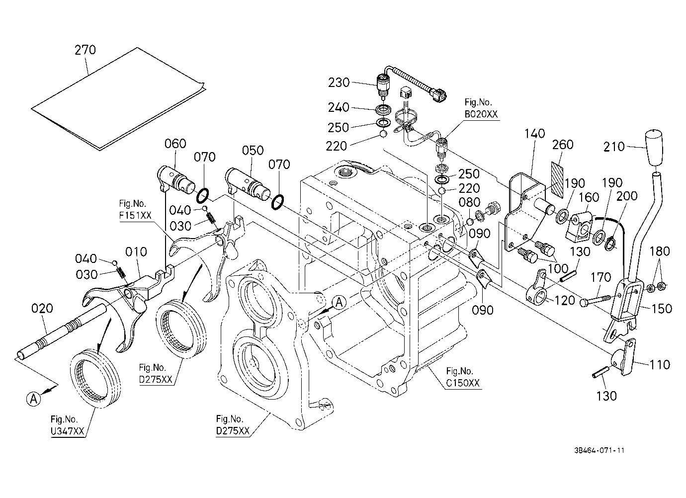 Additional Pto 1000 Kit (Lever) [Option]