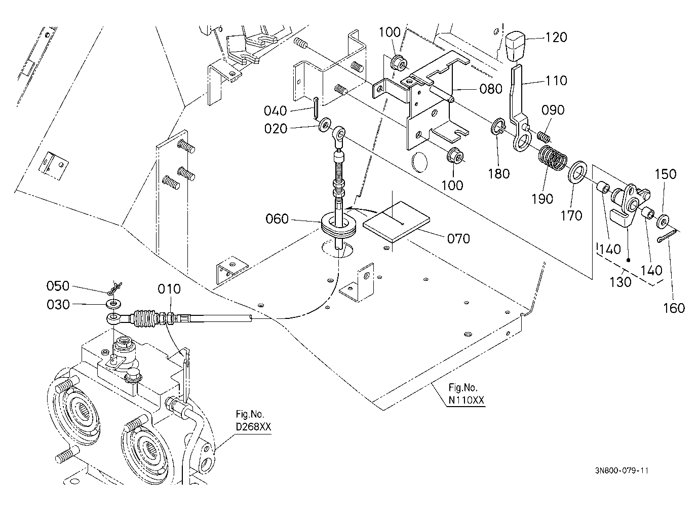 Pto Clutch Lever