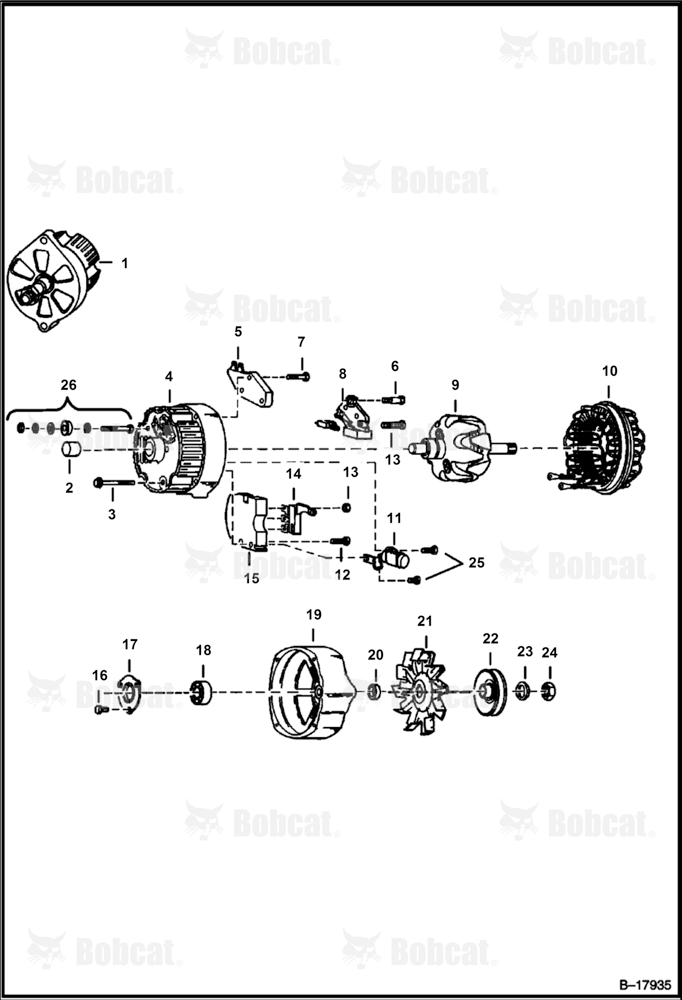 Alternator (Delco 1105063) (Closed)