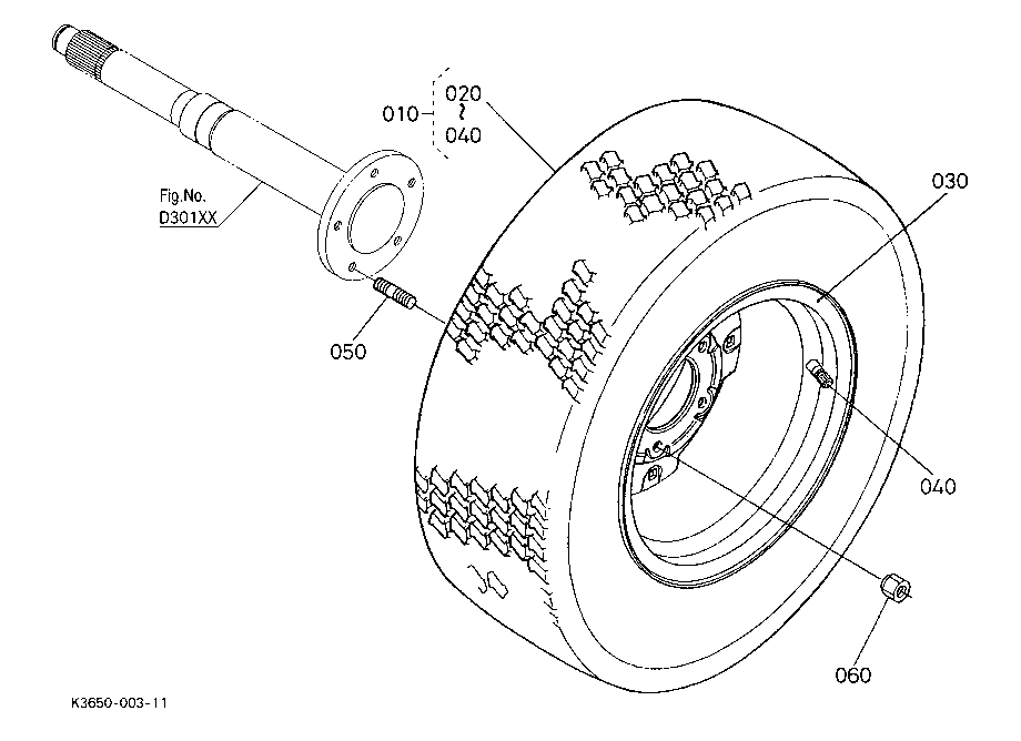 Front Wheel (23*10.5-12)