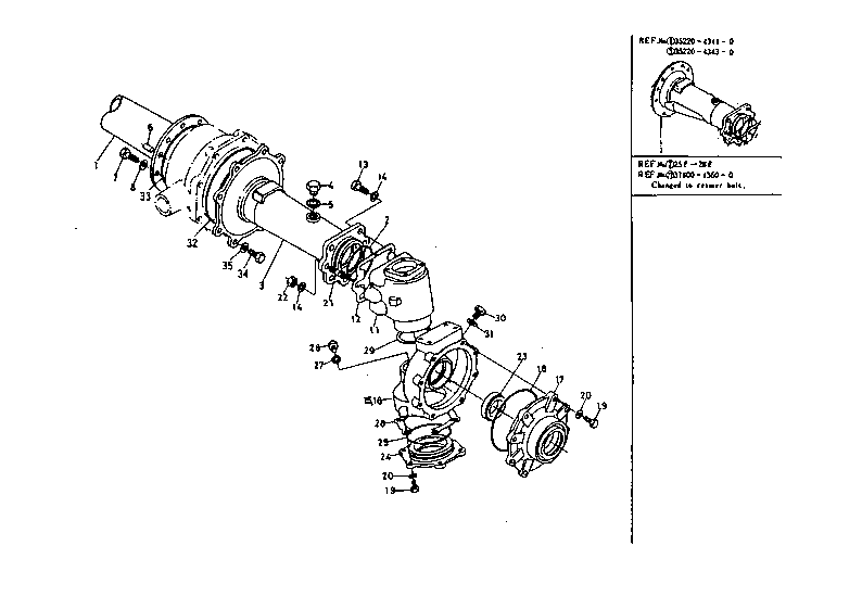 Front Axle Support [L185Dt]