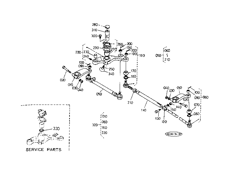 Steering Linkage (2Wd)