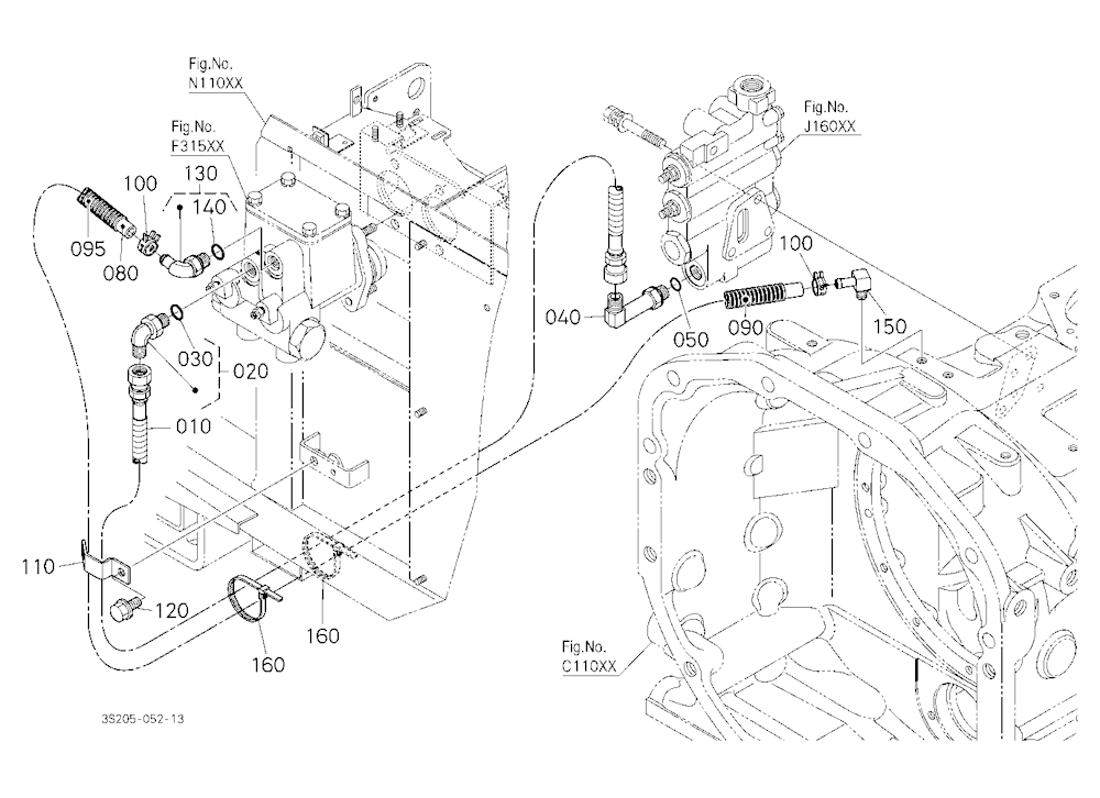 Brake Master Cylinder Pipe