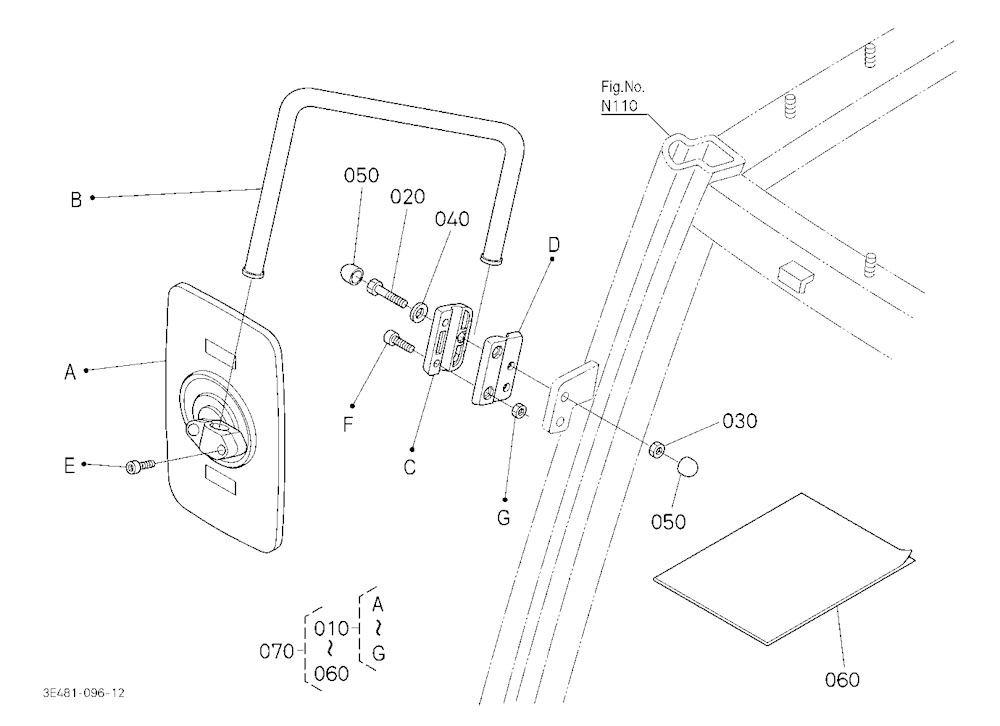 Rearview Mirror Kit [Cab Type] [Option]