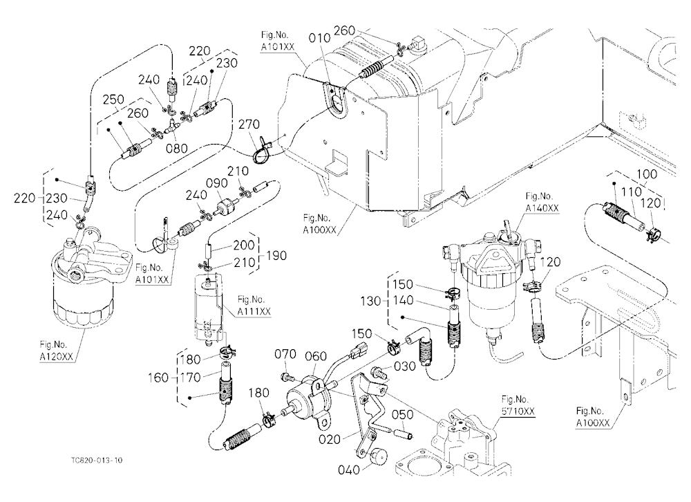 Fuel Pipe (Separator/Fuel Pump)