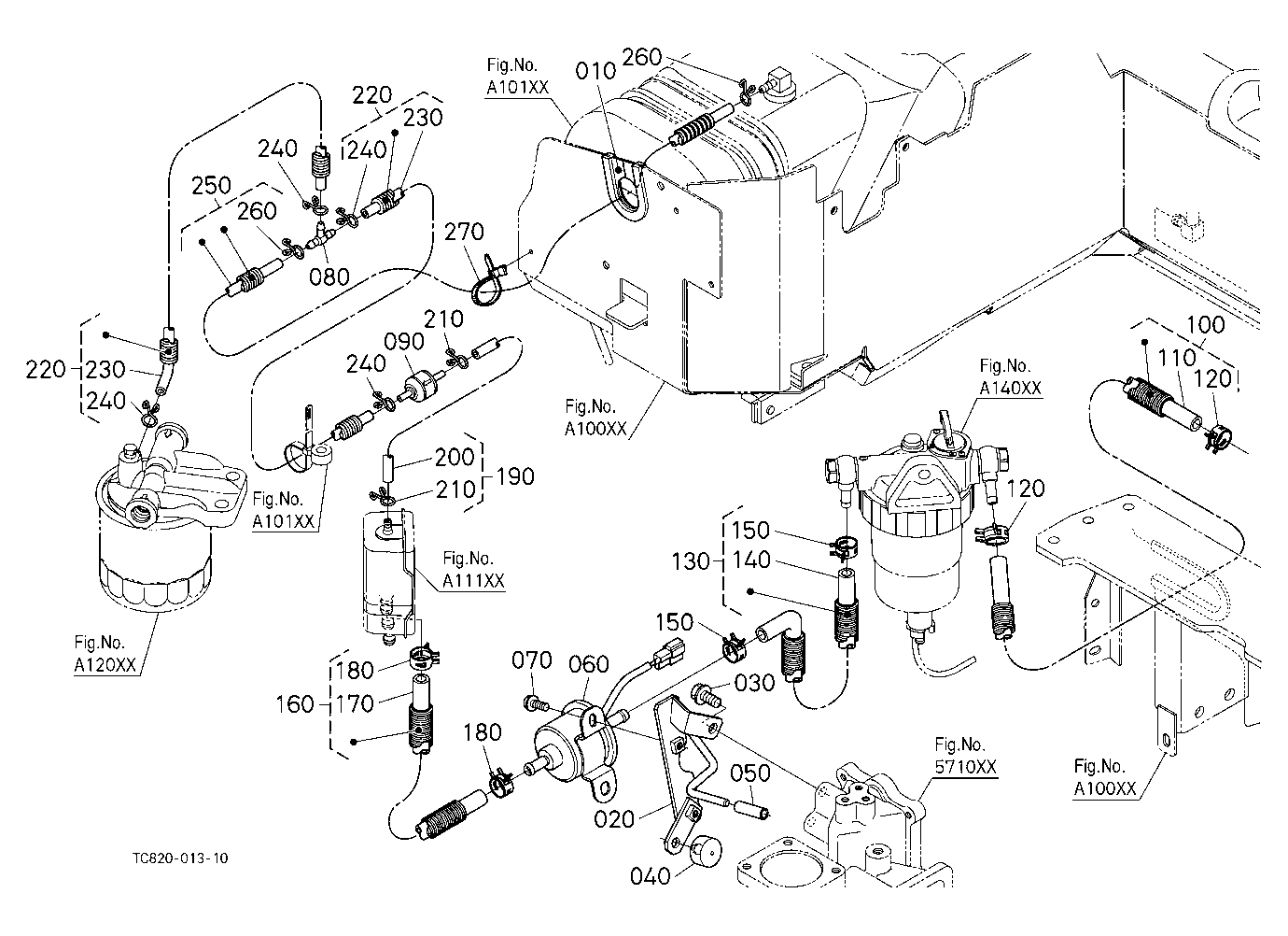 Fuel Pipe (Separator/Fuel Pump)