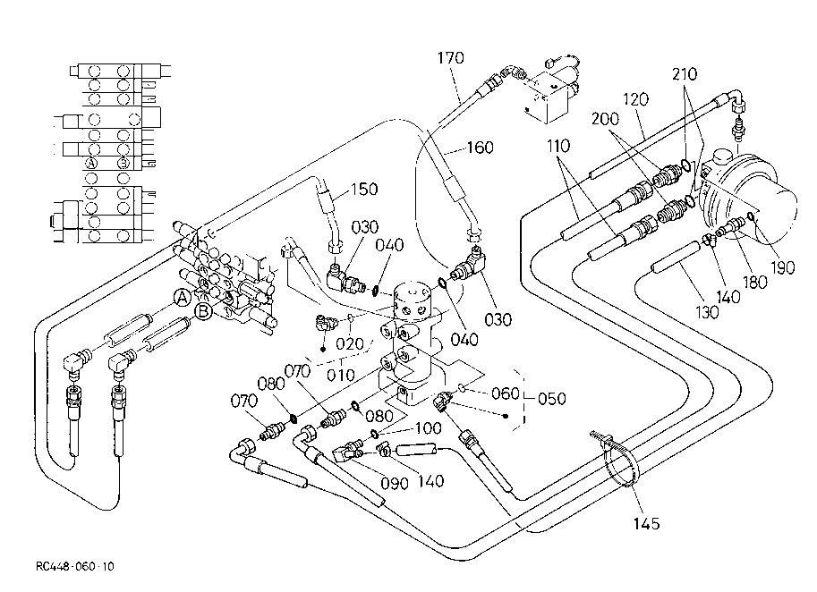 Oil Piping (Travel Lh)