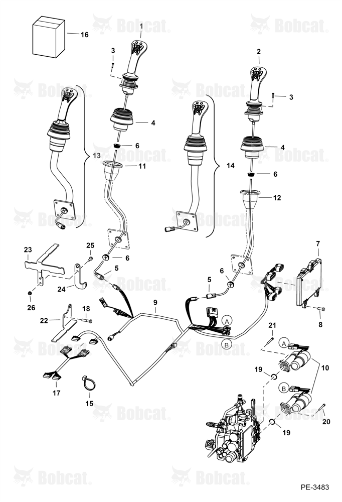 Controls Electrical (Selectable Joystick Controls) 526214000 & Above, 526312003 & Above