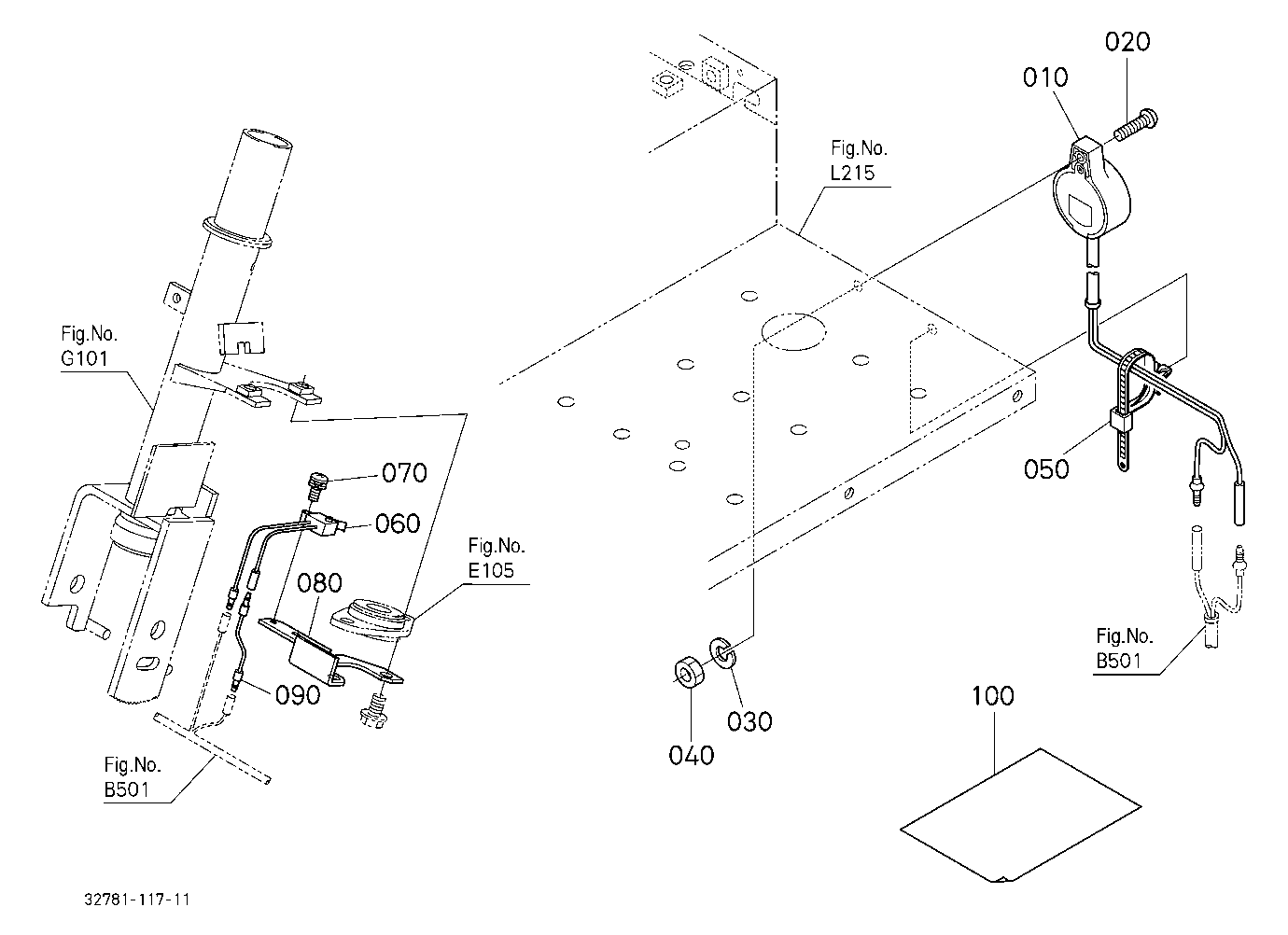 Back Buzzer Kit (W/G.No.L8046) [Option]