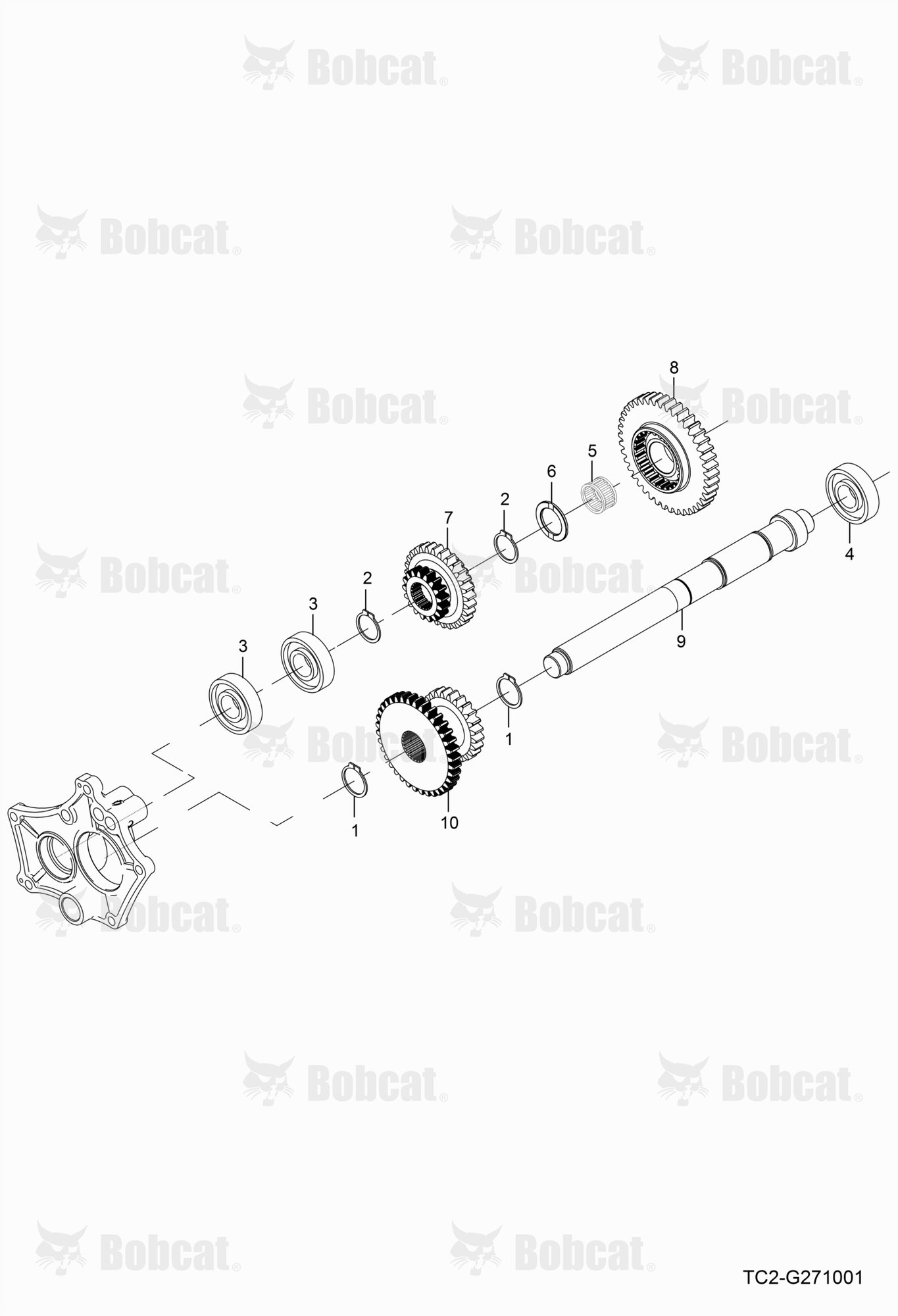Range Shift Shaft Group