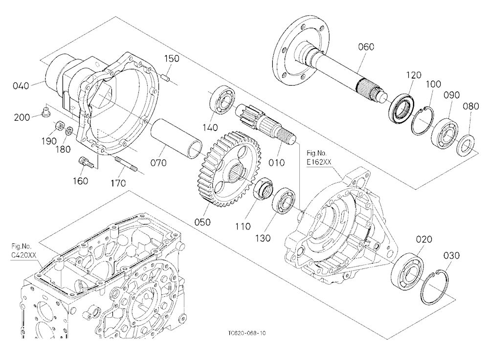 Rear Axle Rh