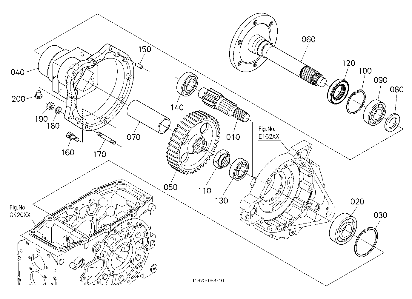 Rear Axle Rh