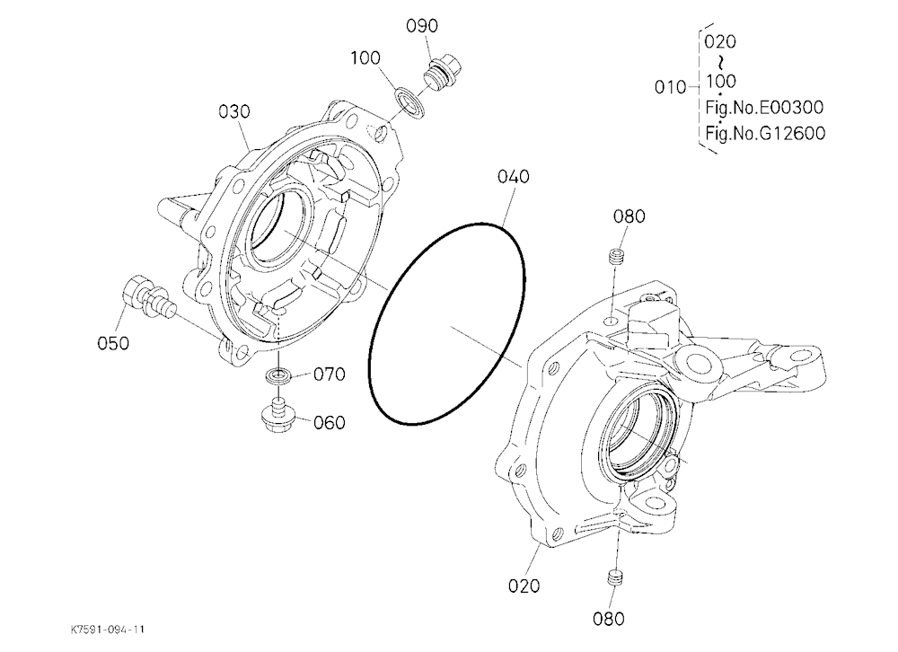 Front Axle Case (Right)