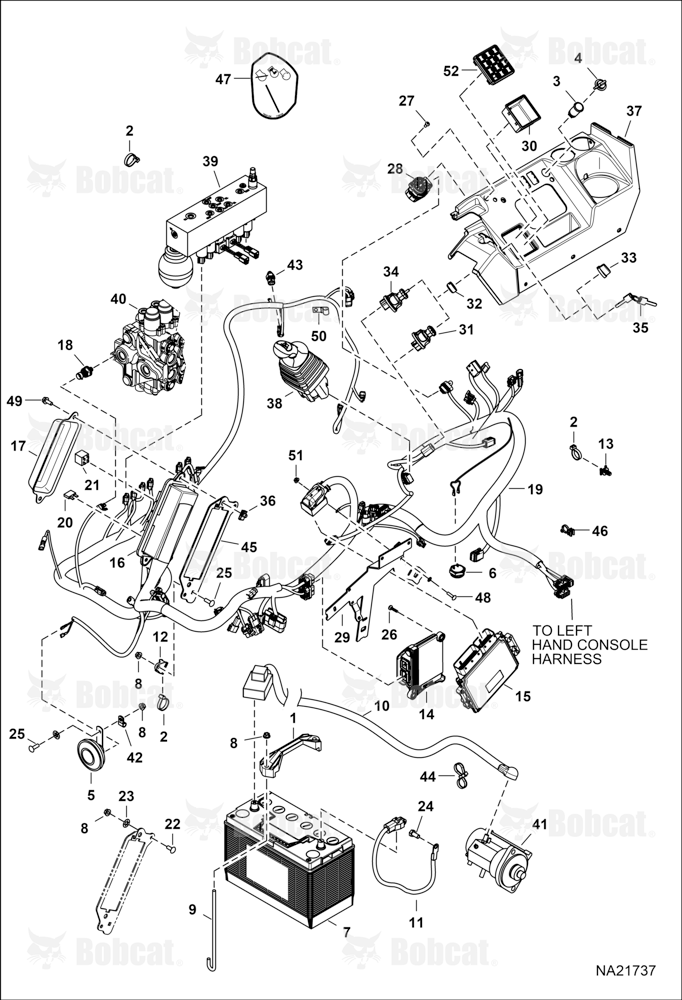 Controls Electrical (RH Console)