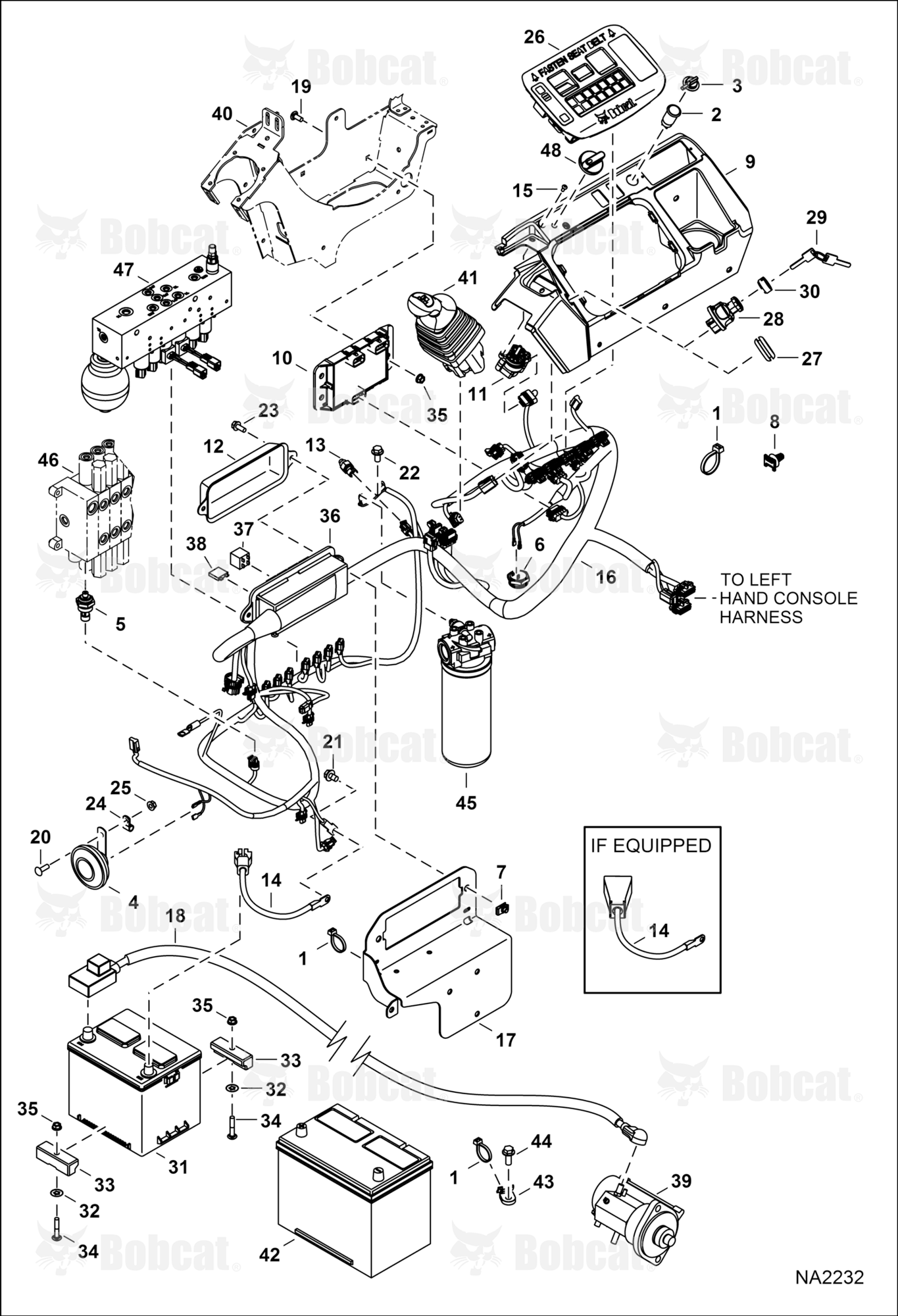 Controls Electrical (RH Console)  A94H11001 - A94H16999, AC2N11001 - AC2N14999