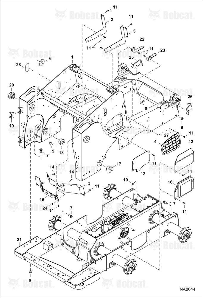 Main Frame ALJ811001 - ALJ818651, ALJ818657