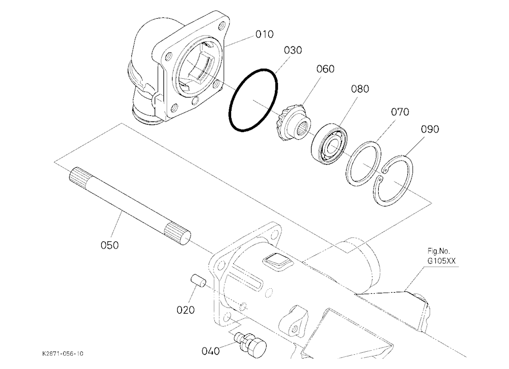 Bevel Gear (Right)