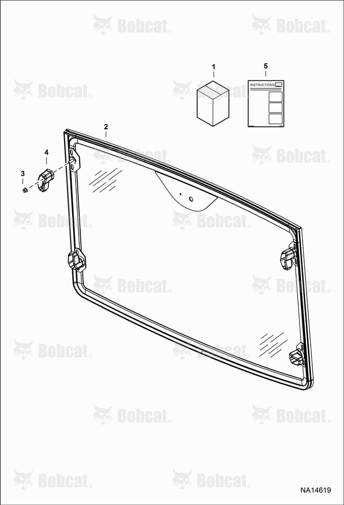 CAB Windshield Kit (Glass Lock & Ride)
