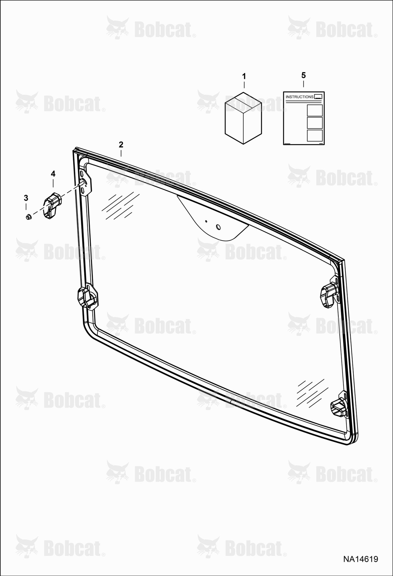 CAB Windshield Kit (Glass Lock & Ride)