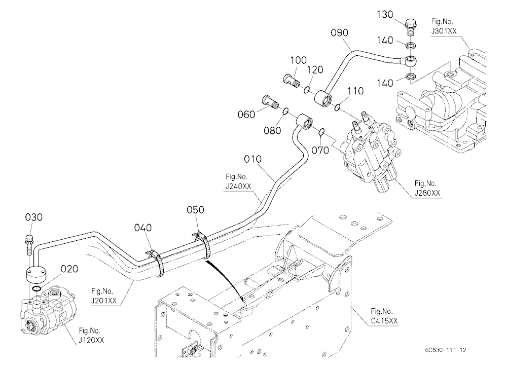 Hydraulic Pipe (Delivery)