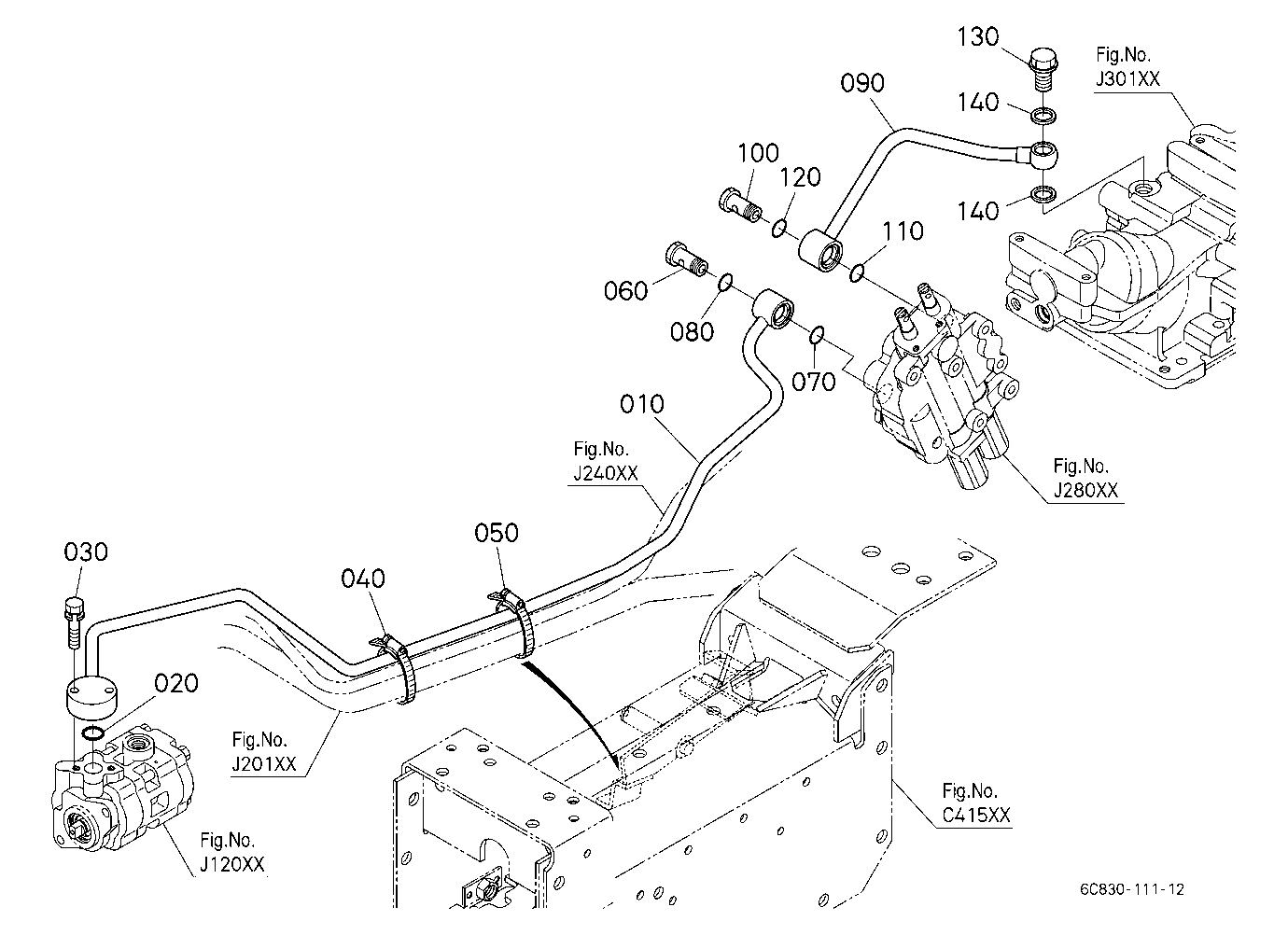 Hydraulic Pipe (Delivery)