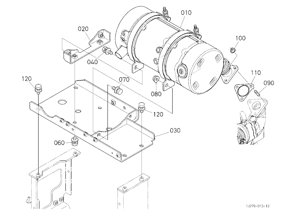 Diesel Particulate Filter Muffler