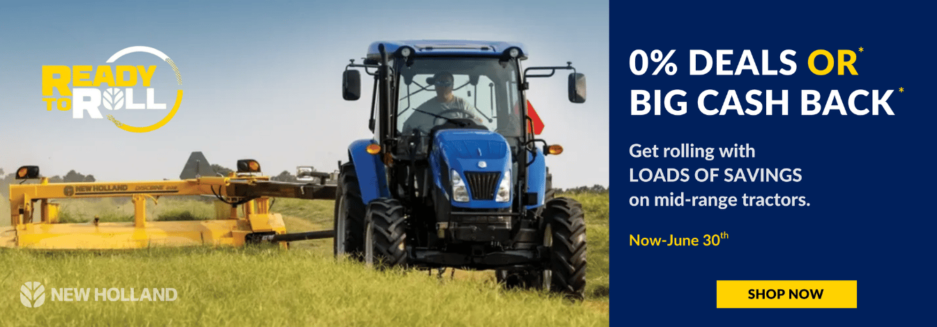 New Holland Mid Range Tractor Specials