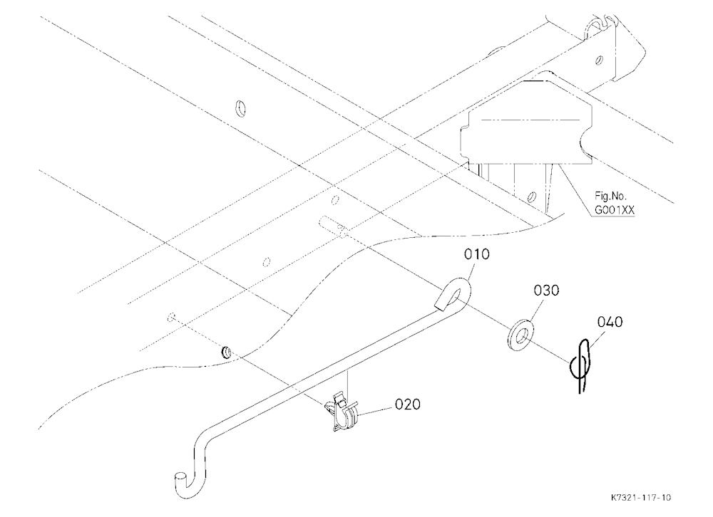 Luggage Carrier Rod