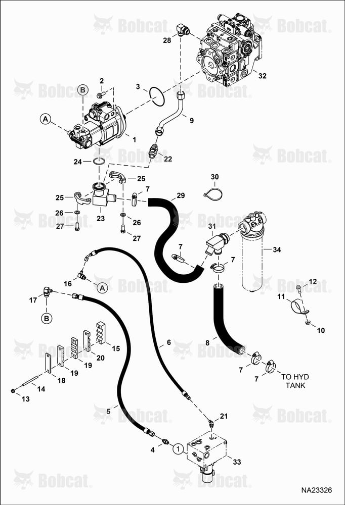 Hydraulic Circuitry (Gear Pump)