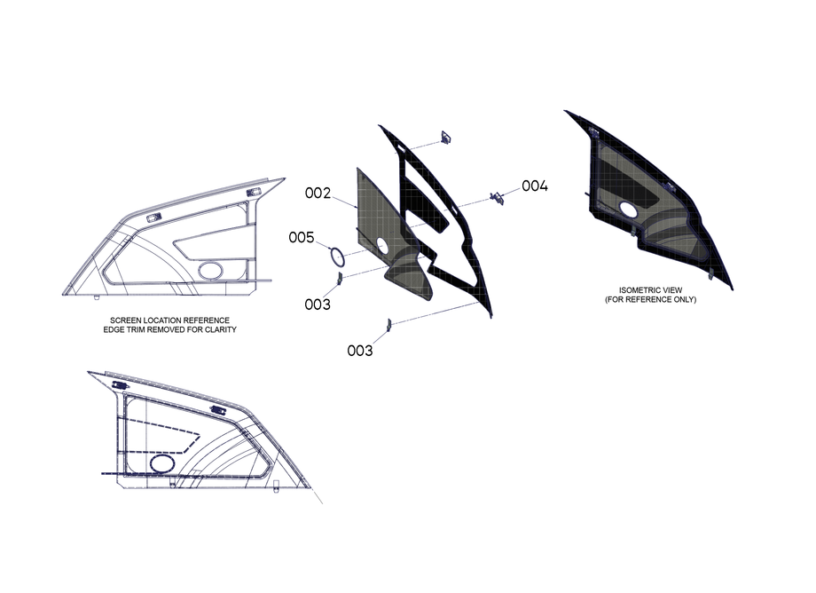 Engine Guard Bonded Assembly - Lh