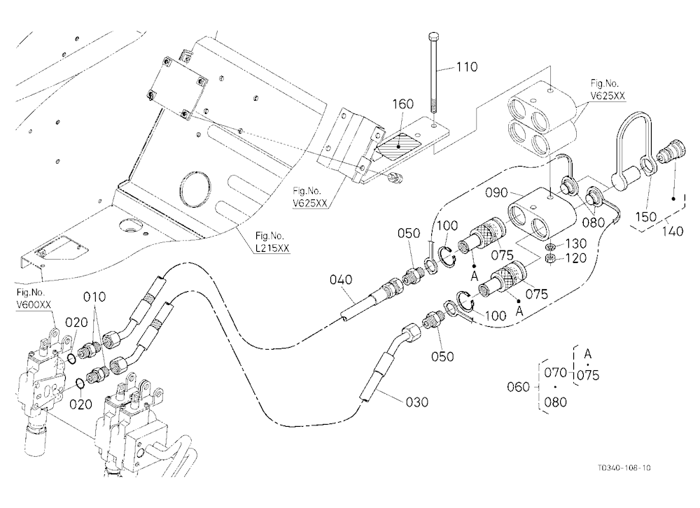 Auxiliary Control Valve Coupler (3Rd) (W/G No.L839