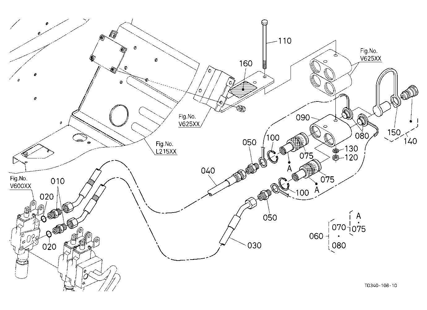 Auxiliary Control Valve Coupler (3Rd) (W/G No.L839