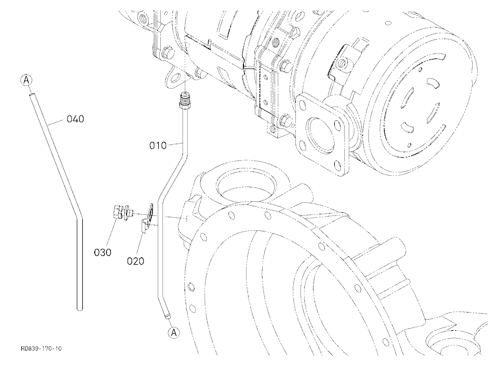 Diesel Particulate Filter Drain Pipe