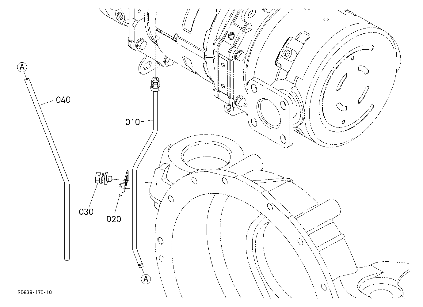 Diesel Particulate Filter Drain Pipe