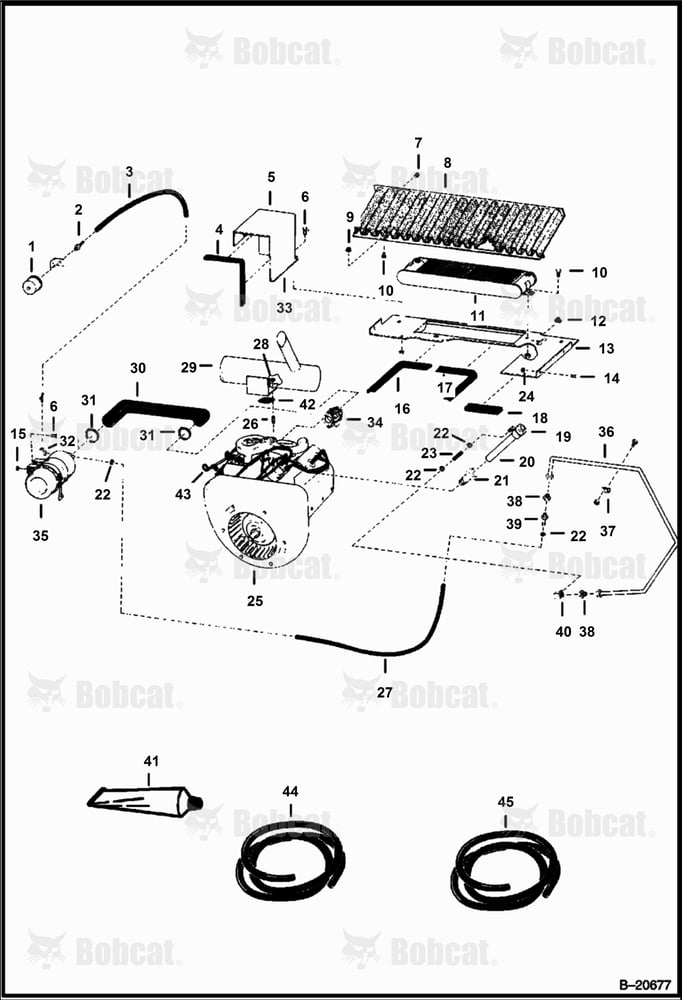 Engine & Attaching Parts 499515001 & Above
