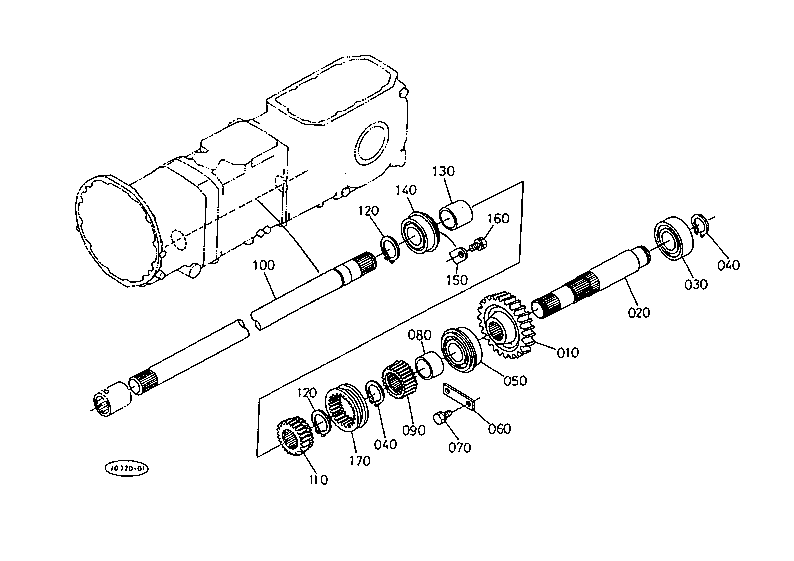 Front Counter Shaft
