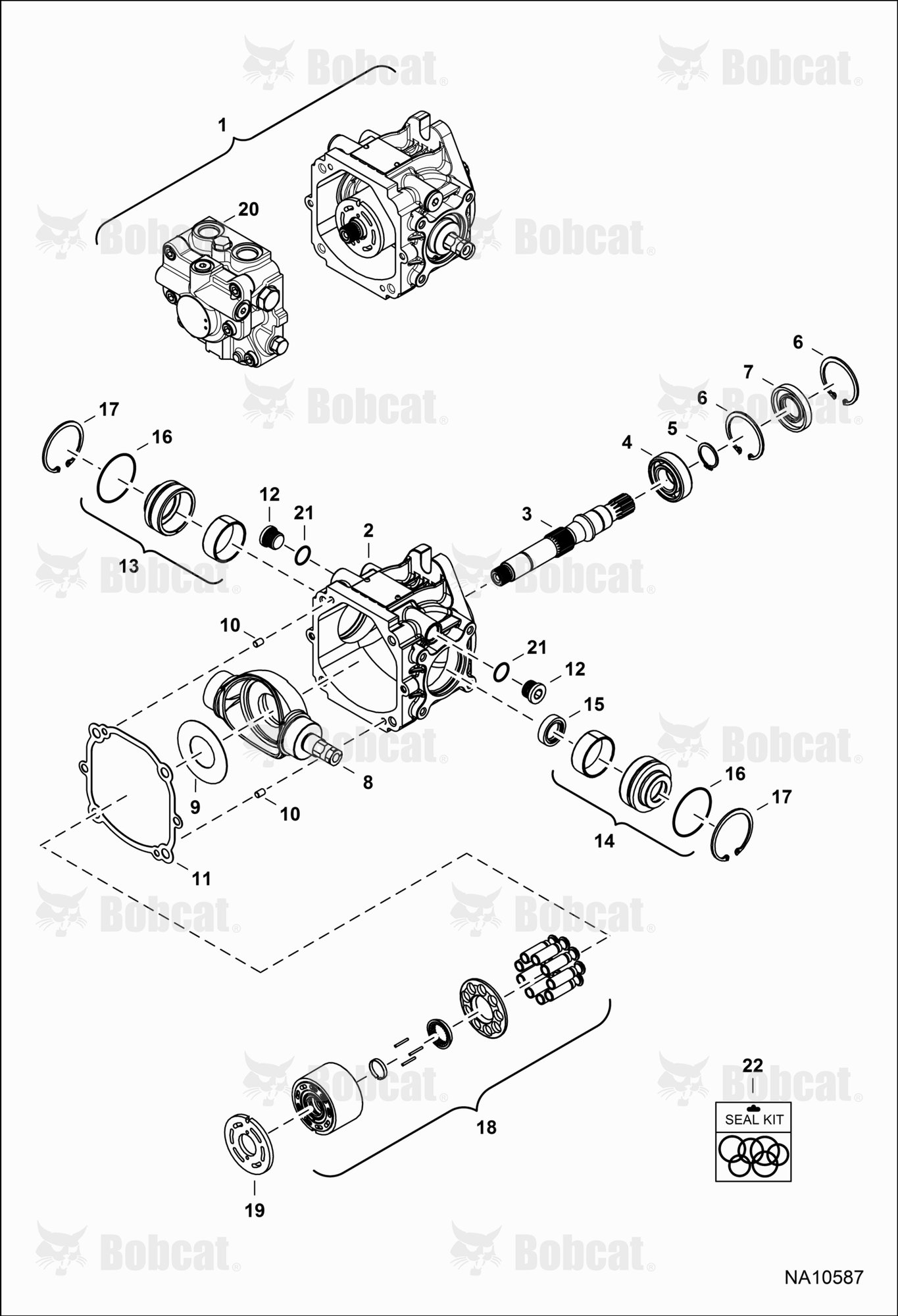 Hydraulic Pump (Main Housing)