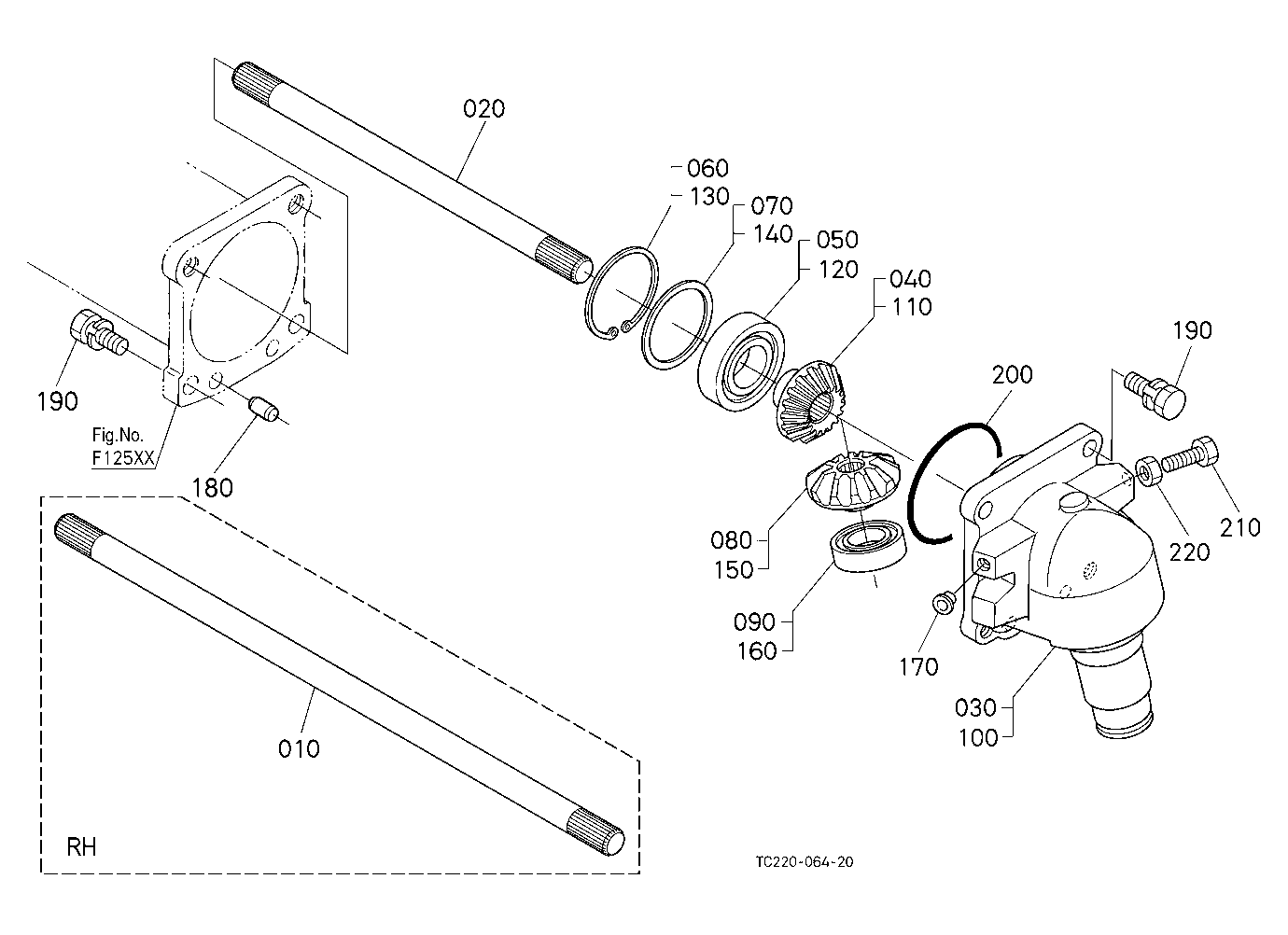 Differential Gear Shaft