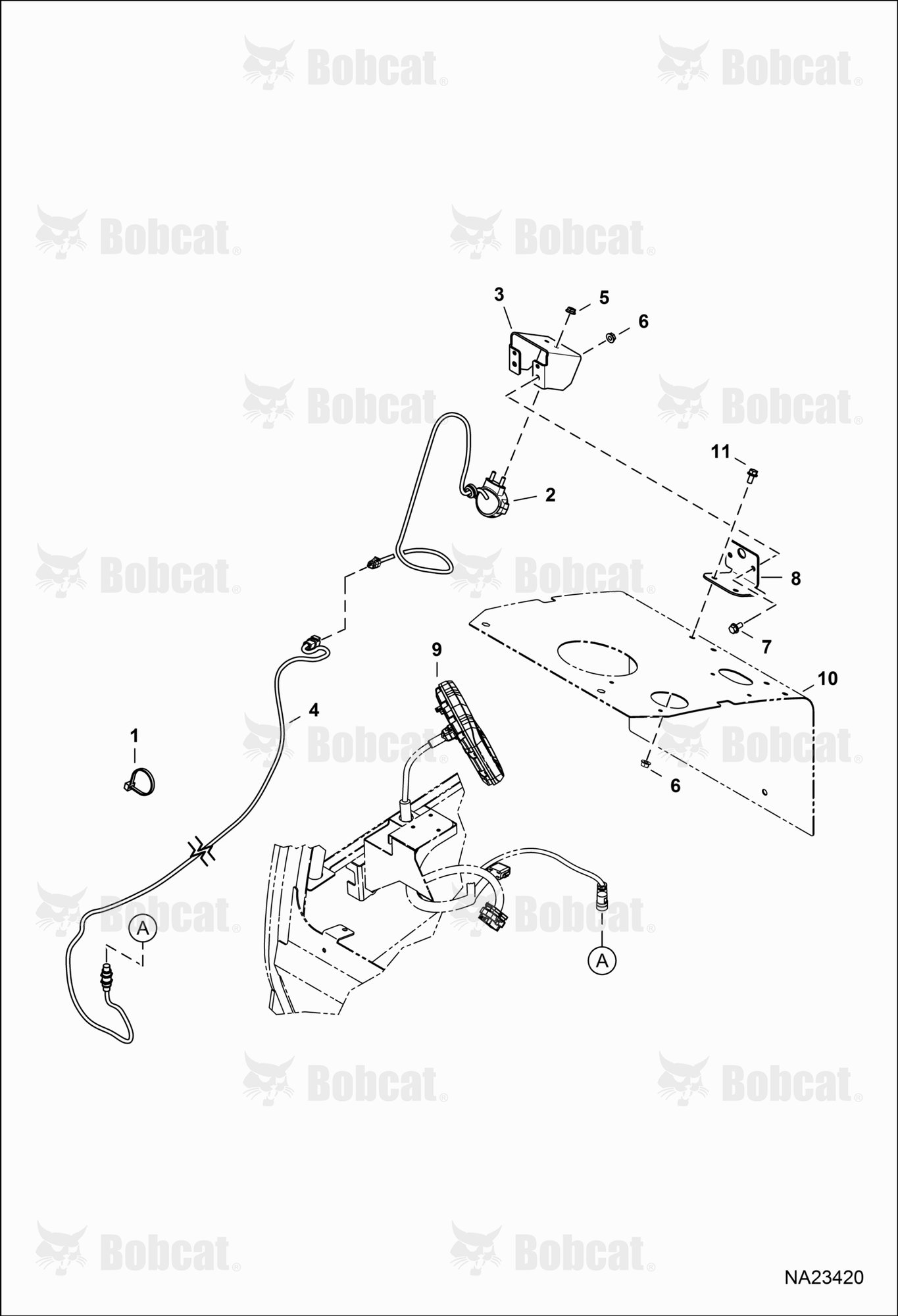Rear View Camera (W/O Rear Hydraulics)