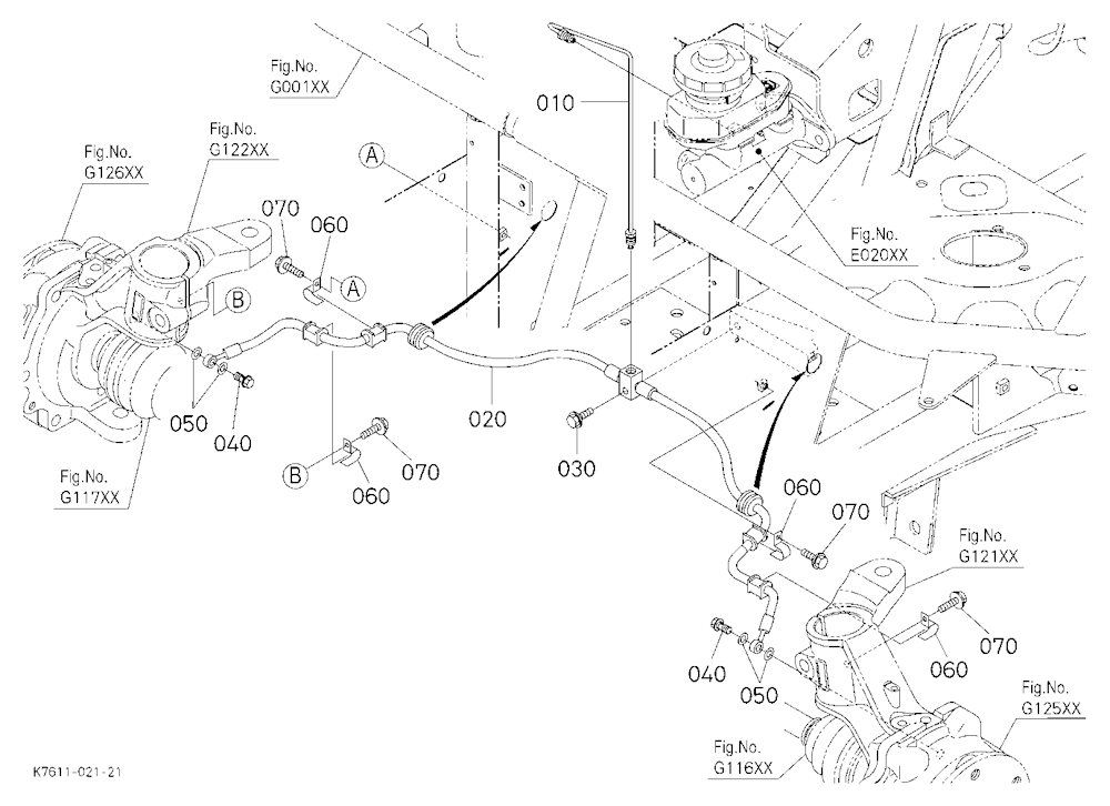 Brake Oil Line (Front)