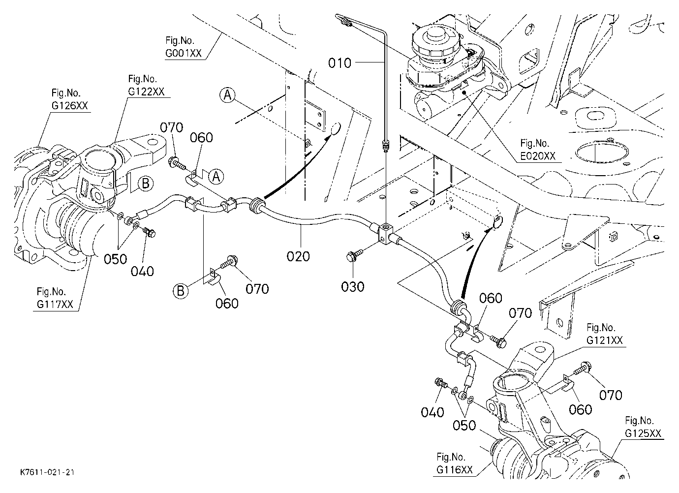 Brake Oil Line (Front)