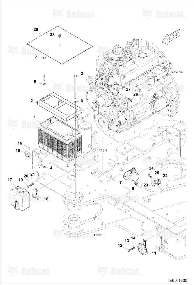 Electrical (Battery, Washer Pump, Horn, Relays)