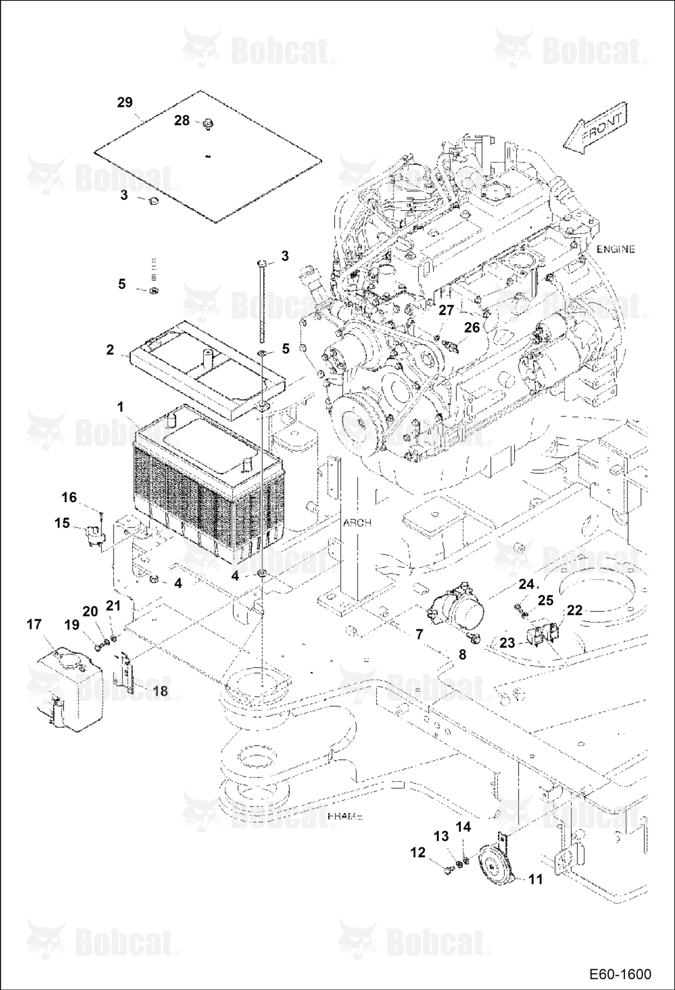 Electrical (Battery, Washer Pump, Horn, Relays)