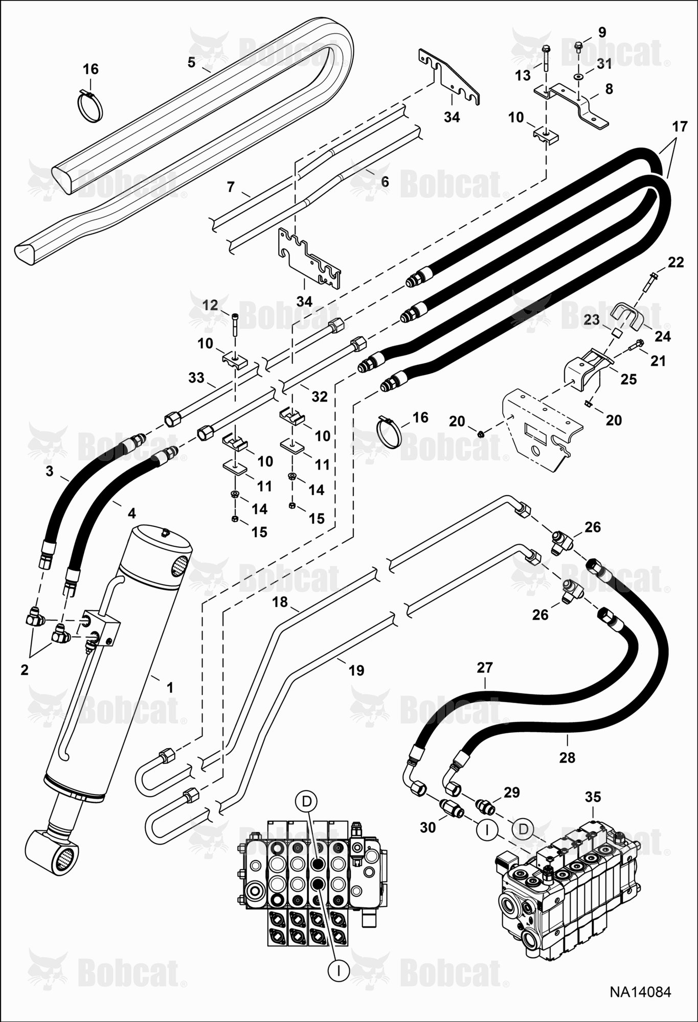 Hydraulic Circuitry (Tilt)