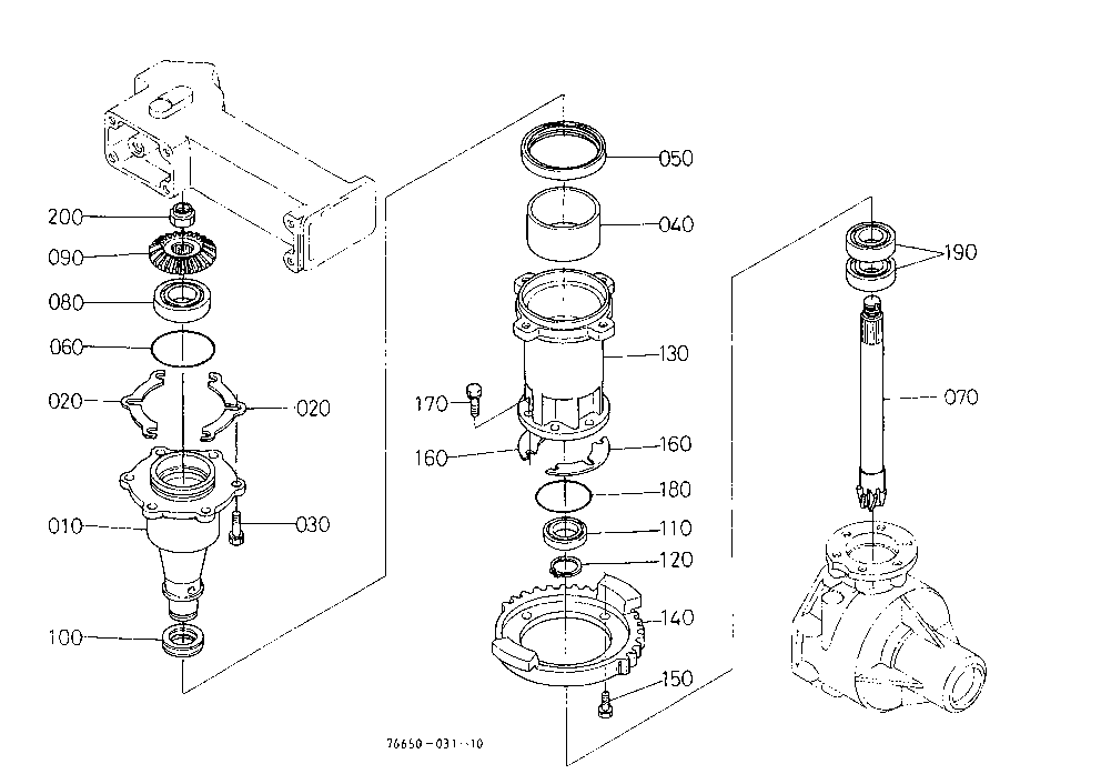 Rear Axle Case (Inside, Outside)