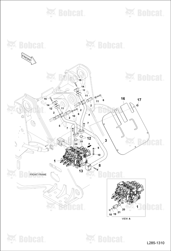 Control Valve Piping (3 Spool)